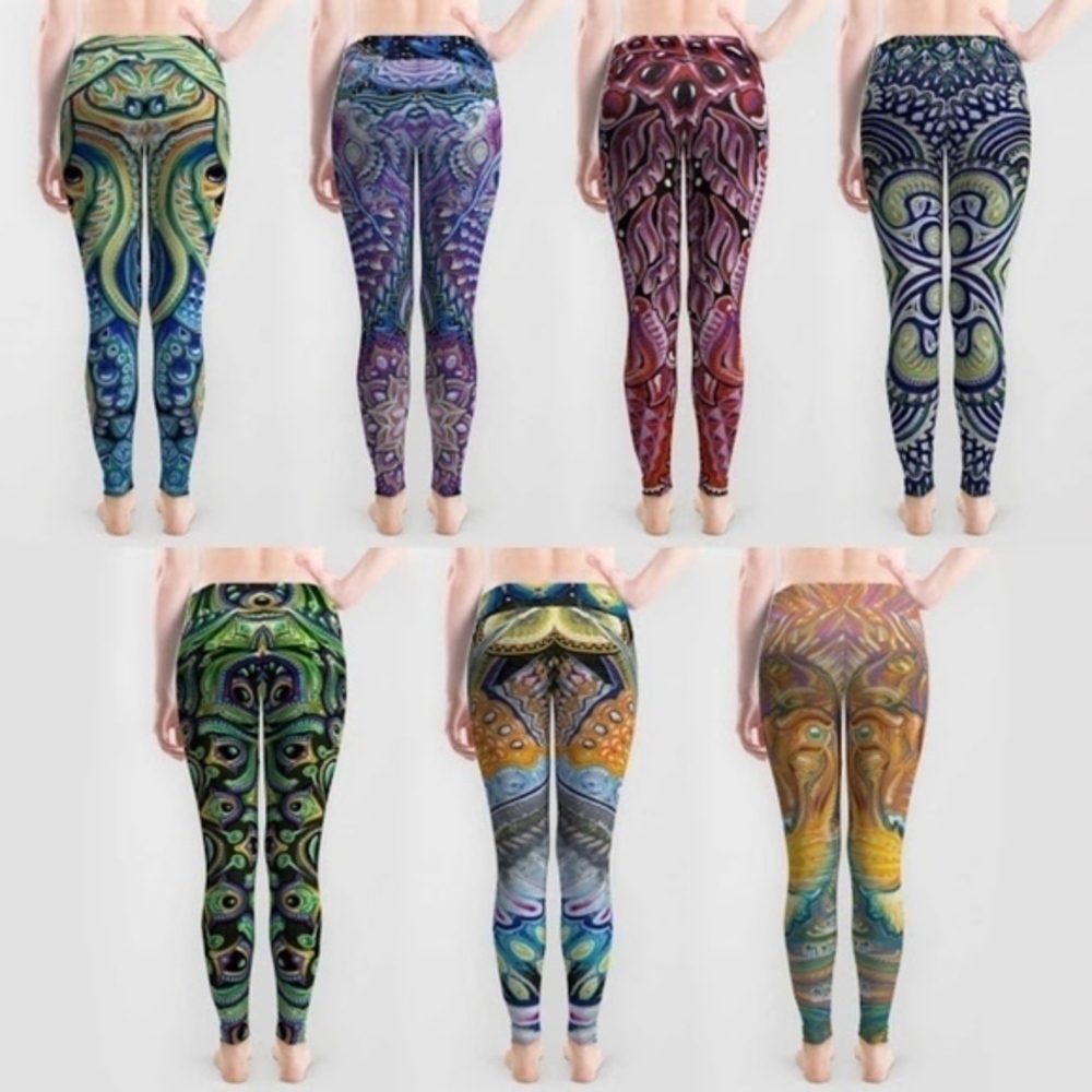 Evolution And Creation Yoga Pants Size Small